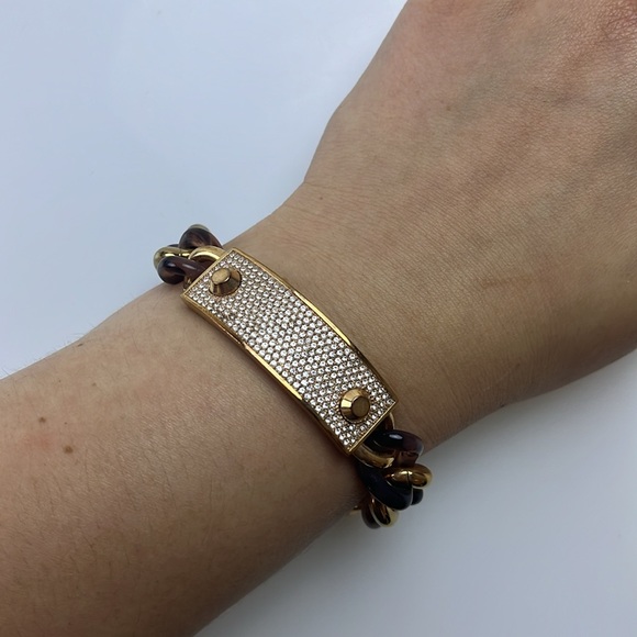 Michael Kors Jewelry - Michael Kors MK Chain Studded Necklace N260-68